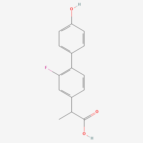 52807-12-2 4'-Hydroxy Flurbiprofen chemical structure
