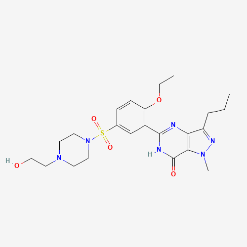 139755-85-4 Hydroxyhomo Sildenafil chemical structure