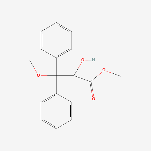 178306-47-3 2-Hydroxy-3-methoxy-3,3-diphenylpropanoic Acid Methyl Ester chemical structure