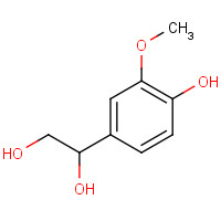 534-82-7 rac 4-Hydroxy-3-methoxyphenylethylene Glycol chemical structure