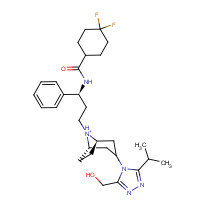 1217535-55-1 3-Hydroxymethyl Maraviroc chemical structure