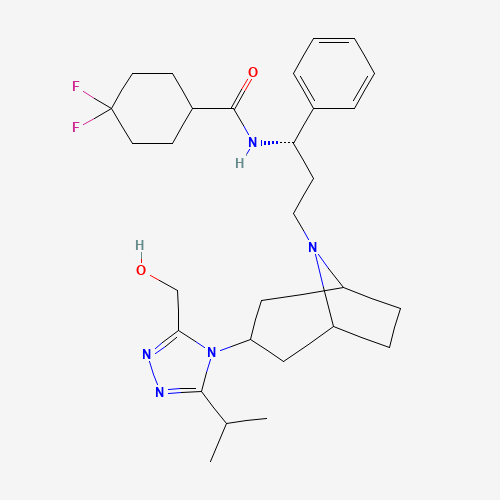 1217535-55-1 3-Hydroxymethyl Maraviroc chemical structure