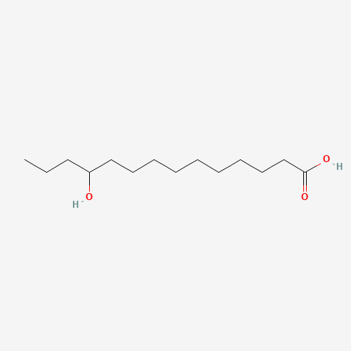 2034-56-2 11-Hydroxy Myristic Acid chemical structure