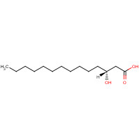 28715-21-1 (R)-3-Hydroxy Myristic Acid chemical structure
