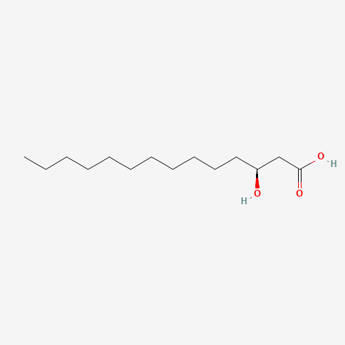 35683-15-9 (S)-3-Hydroxy Myristic Acid chemical structure