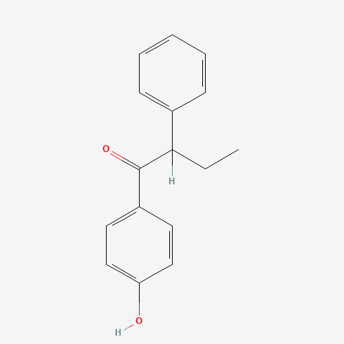 6966-21-8 1-(4-Hydroxyphenyl)-2-phenyl-1-butanone chemical structure