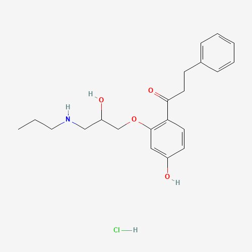 86383-31-5 4-Hydroxy Propafenone Hydrochloride chemical structure