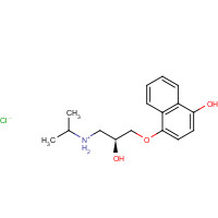 135201-50-2 (S)-4-Hydroxy Propranolol Hydrochloride chemical structure