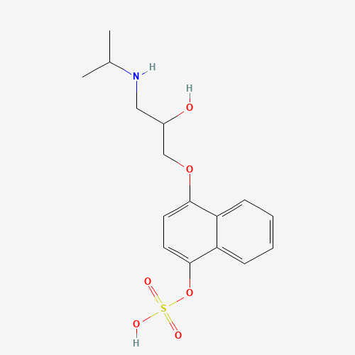 87075-33-0 rac 4'-Hydroxy Propranolol Sulfate chemical structure