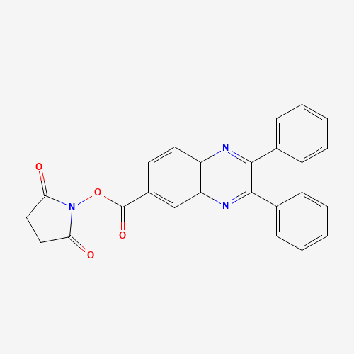 887406-55-5 N-Hydroxysuccinimidyl-2,3-diphenylquinoxaline-6-carboxylate chemical structure