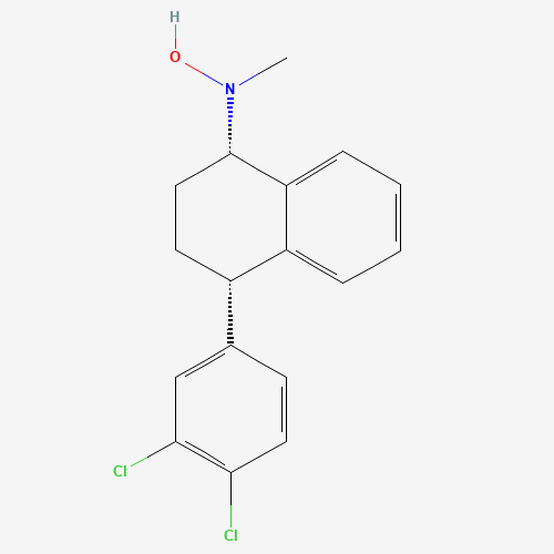 124345-07-9 N-Hydroxy Sertraline chemical structure
