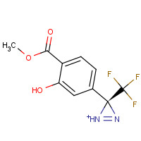 165963-72-4 2-Hydroxy-4-[3-(trifluoromethyl)-3H-diazirin-3-yl]benzoic Acid, Methyl Ester chemical structure