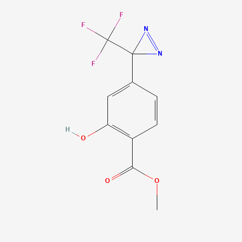 165963-72-4 2-Hydroxy-4-[3-(trifluoromethyl)-3H-diazirin-3-yl]benzoic Acid, Methyl Ester chemical structure