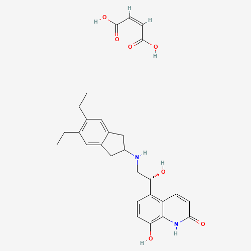 753498-25-8 Indacaterol Maleic Acid Salt chemical structure