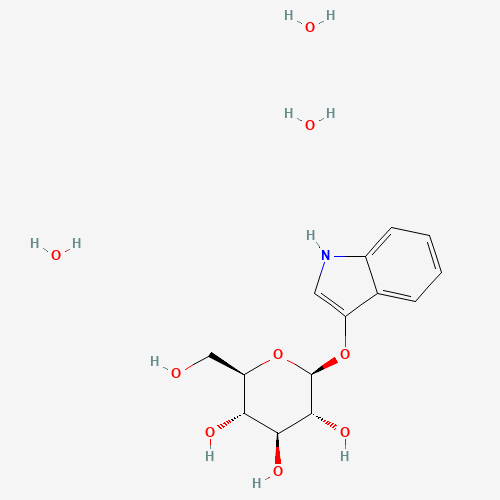 1328-73-0 3-Indoxyl-b-D-glucopyranoside, Trihydrate chemical structure