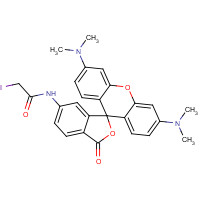 159435-00-4 6-Iodoacetamidotetramethyl Rhodamine, 90% chemical structure