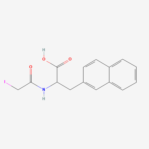1219437-29-2 N-Iodoacetyl-b-(2-naphthyl)-alanine chemical structure