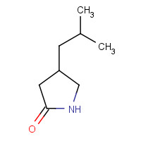 61312-87-6 4-Isobutyl-2-pyrrolidinone (pregabalin lactam impurity) chemical structure