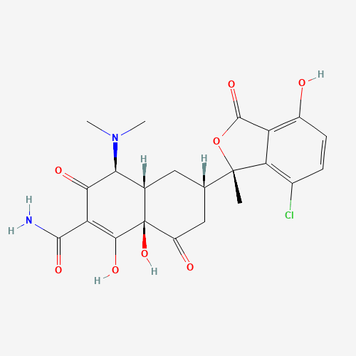 514-53-4 Isochlortetracycline chemical structure