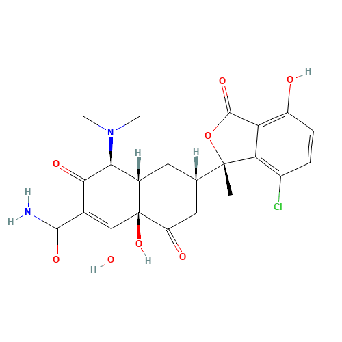 514-53-4 Isochlortetracycline chemical structure