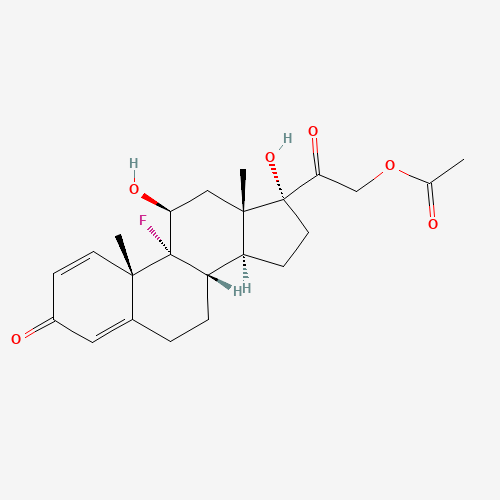338-98-7 Isoflupredone Acetate chemical structure