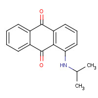 27354-18-3 1-(Isopropylamino)anthraquinone chemical structure