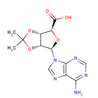 19234-66-3 2',3'-Isopropylidene Adenosine-5'-carboxylic Acid chemical structure