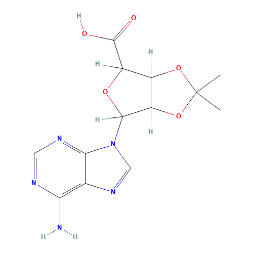 19234-66-3 2',3'-Isopropylidene Adenosine-5'-carboxylic Acid chemical structure