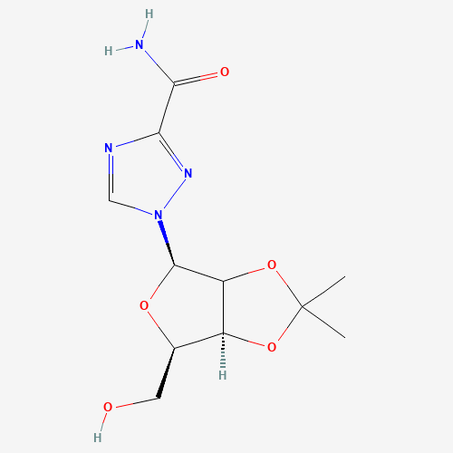 52663-90-8 2',3'-Isopropylidene Ribavirin chemical structure