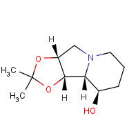 85624-09-5 1,2-Isopropylidene Swainsonine chemical structure