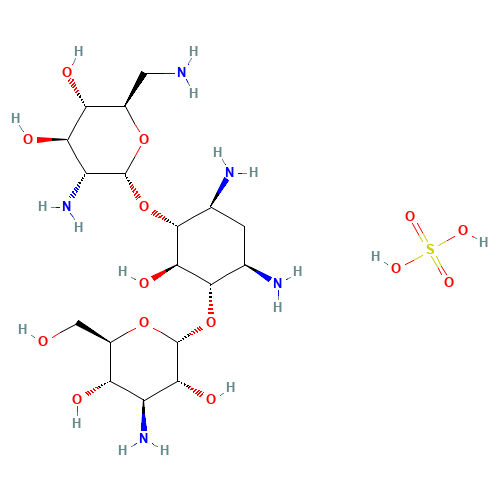 29701-07-3 Kanamycin B Sulfate chemical structure