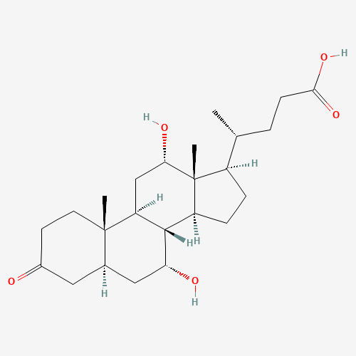 16265-24-0 3-Keto-7a,12a-dihydroxy-5a-cholanic Acid chemical structure