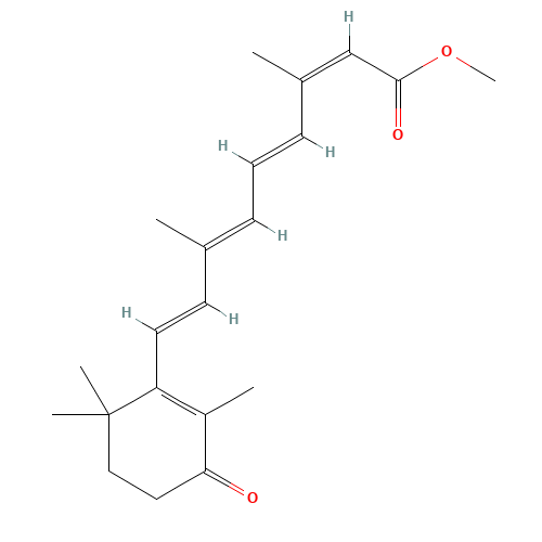 71748-57-7 4-Keto 13-cis-Retinoic Acid Methyl Ester chemical structure
