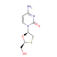 134680-32-3 ent-Lamivudine (85% d.e.) chemical structure