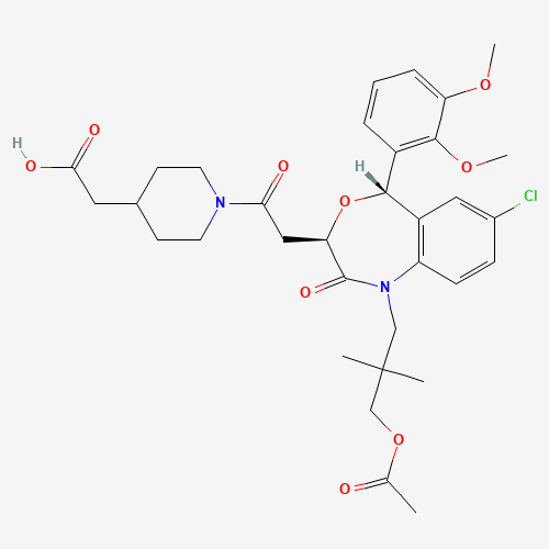 189060-13-7 Lapaquistat Acetate chemical structure