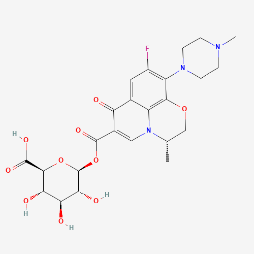 160962-46-9 Levofloxacin Acyl-b-D-glucuronide chemical structure