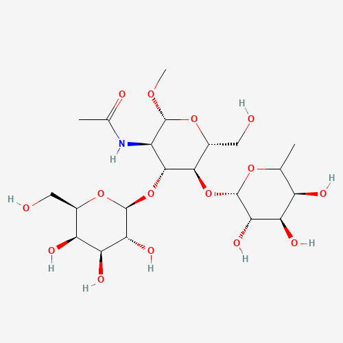 186315-40-2 Lewis A Trisaccharide,  Methyl Glycoside chemical structure