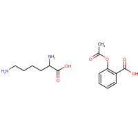 62952-06-1 DL-Lysine Acetylsalicylate chemical structure