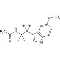 66521-38-8 Melatonin-d4 chemical structure