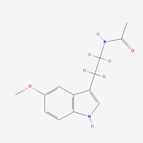 66521-38-8 Melatonin-d4 chemical structure