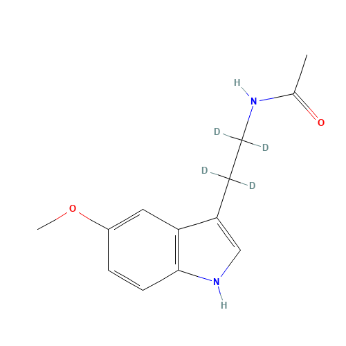 66521-38-8 Melatonin-d4 chemical structure