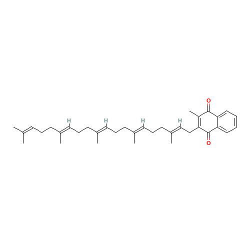 1182-68-9 Menaquinone 5 chemical structure