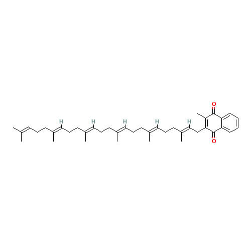 84-81-1 Menaquinone 6 chemical structure