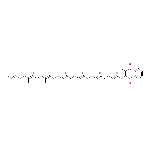 2124-57-4 Menaquinone 7 chemical structure