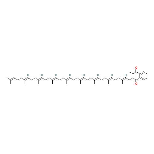 523-39-7 Menaquinone 9 chemical structure