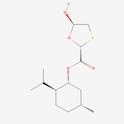 147126-62-3 (1R,2S,5R)-Methyl-5R-hydroxy-[1,3]-oxathiolane-2R-carboxylate chemical structure
