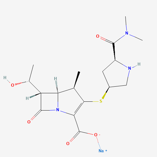 211238-34-5 Meropenem Sodium Salt chemical structure
