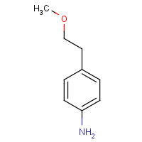 84803-56-5 4-(2-Methoxyethyl)aniline chemical structure