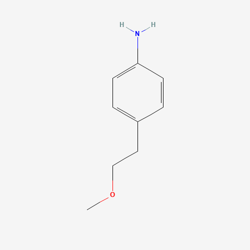 84803-56-5 4-(2-Methoxyethyl)aniline chemical structure