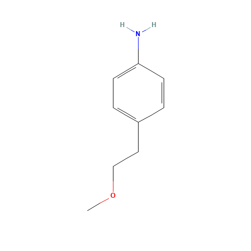 84803-56-5 4-(2-Methoxyethyl)aniline chemical structure